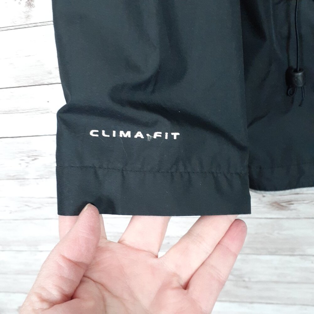 Nike Womens Clima fit Windbreaker Jacket M 8-10 Full Zip Black 616 - Picture 2 of 7
